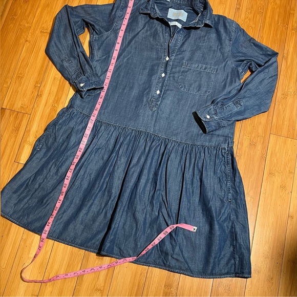 Grayson The Changemaker Dress Liquid Lyocell Blue Size 02 / S - Picture 11 of 14